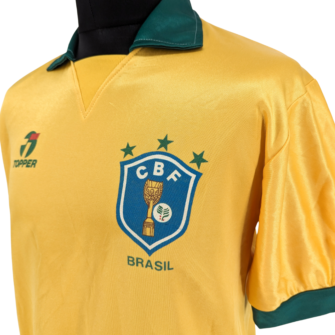 Brazil home football shirt 1988/91 - (M)