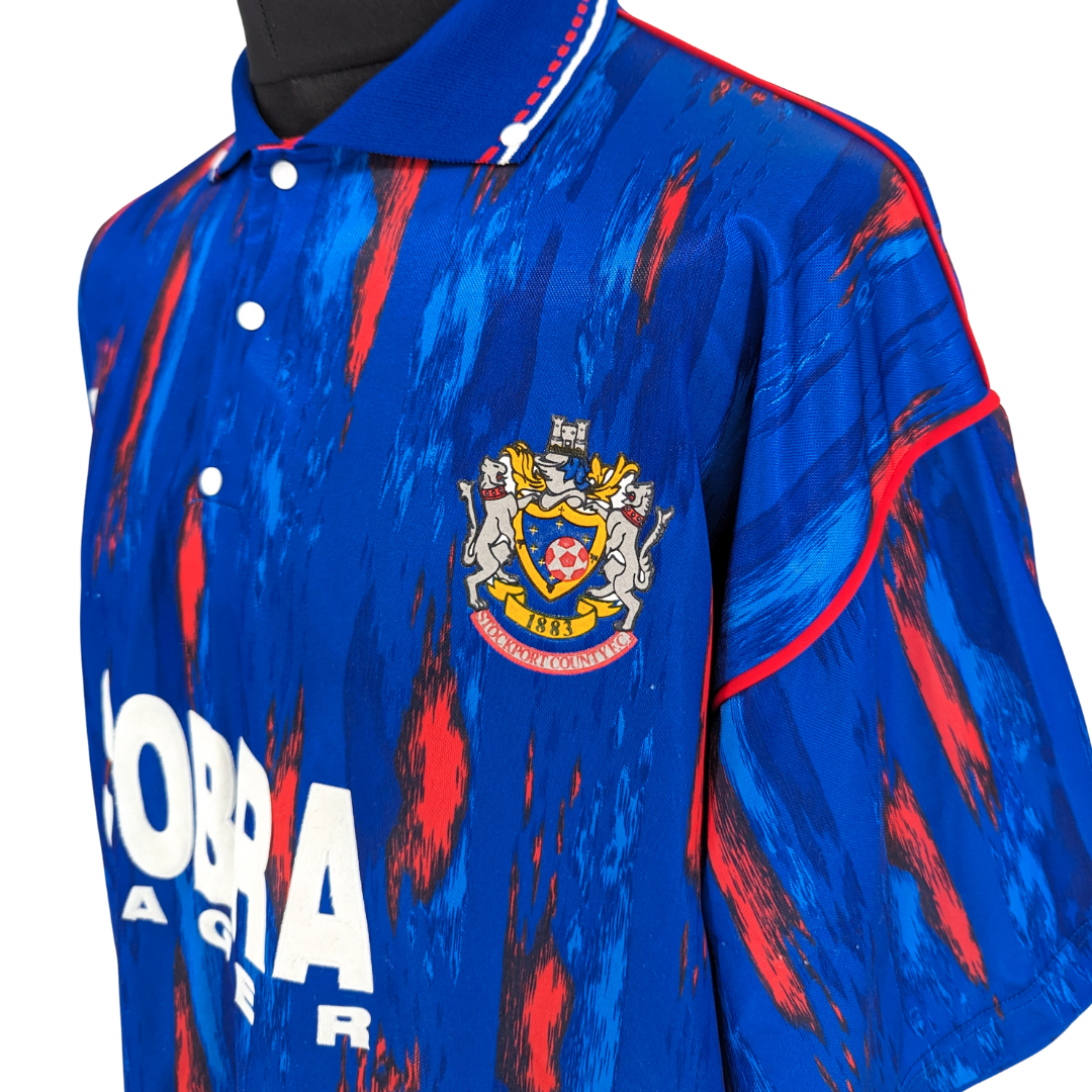 Stockport County home football shirt 1991/92