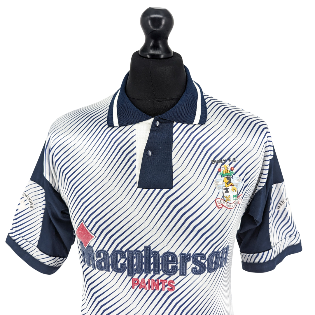 Bury home football shirt 1992/93