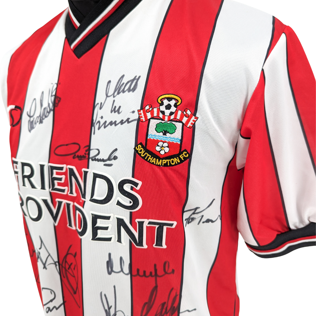 Southampton signed home football shirt 2001/03 - (S)