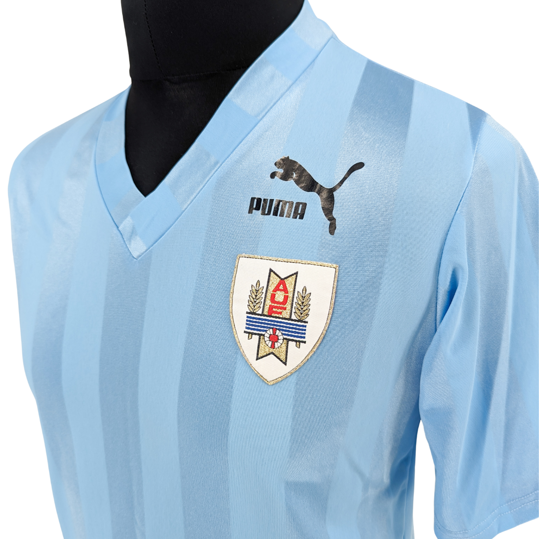 Uruguay home football shirt 1990/92