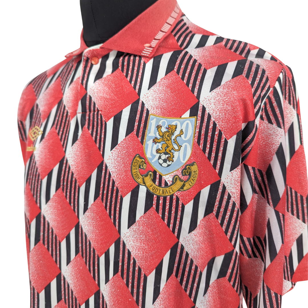 Scottish Football League centenary football shirt 1990 - (XL)