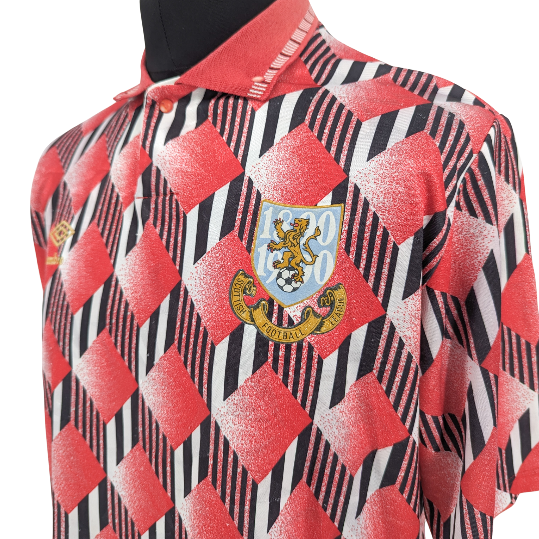 Scottish Football League centenary football shirt 1990