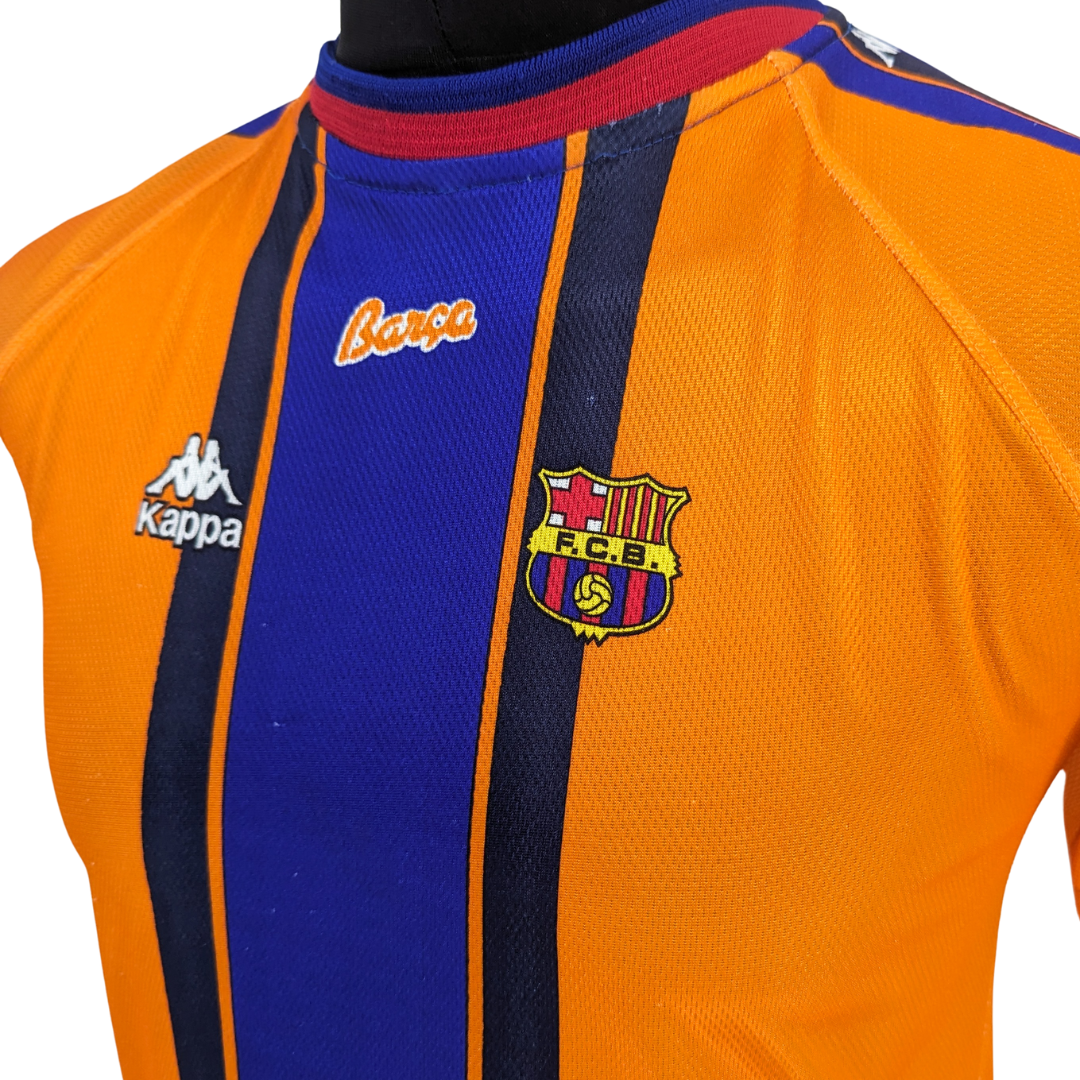 Barcelona away football shirt 1997/98