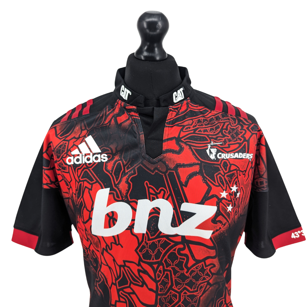 Crusaders home rugby shirt 2018 - (M)