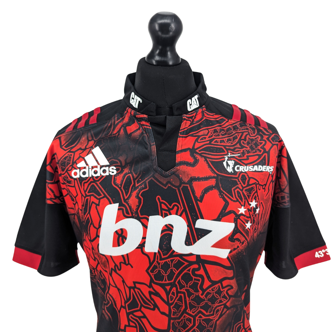 Crusaders home rugby shirt 2018