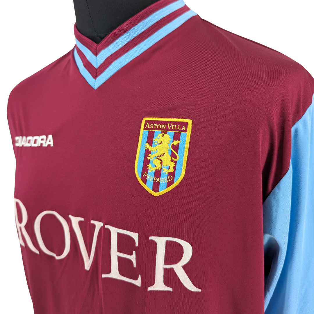 Aston Villa home football shirt 2002/03 - (L)