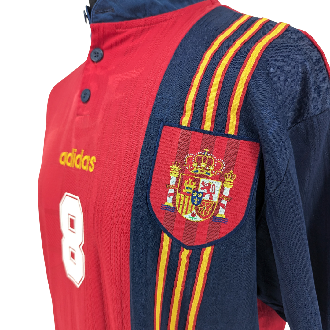 Spain home football shirt 1996/98 - (L)