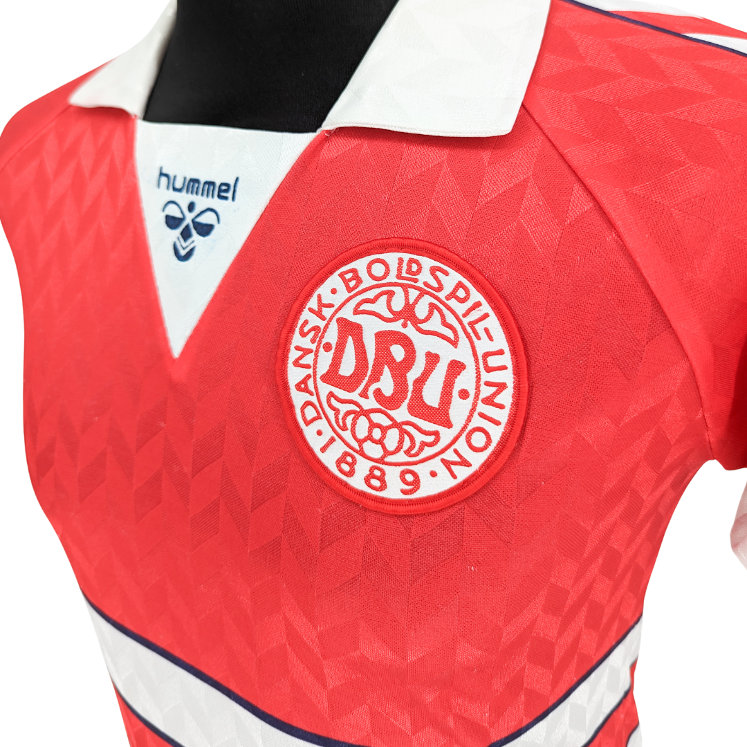 Denmark home football shirt 1988/90 - (XS)