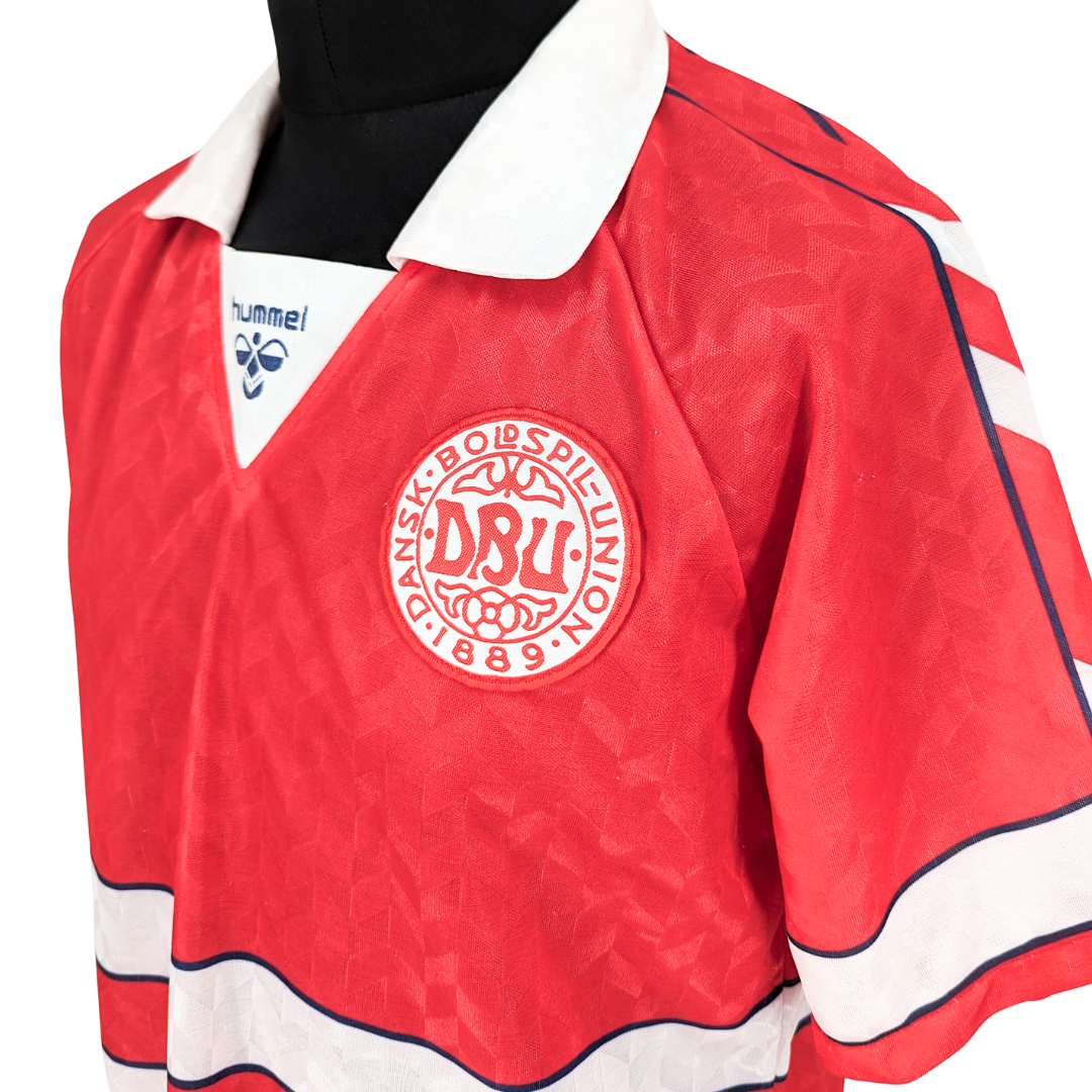 Denmark home football shirt 1988/90 - (XL)