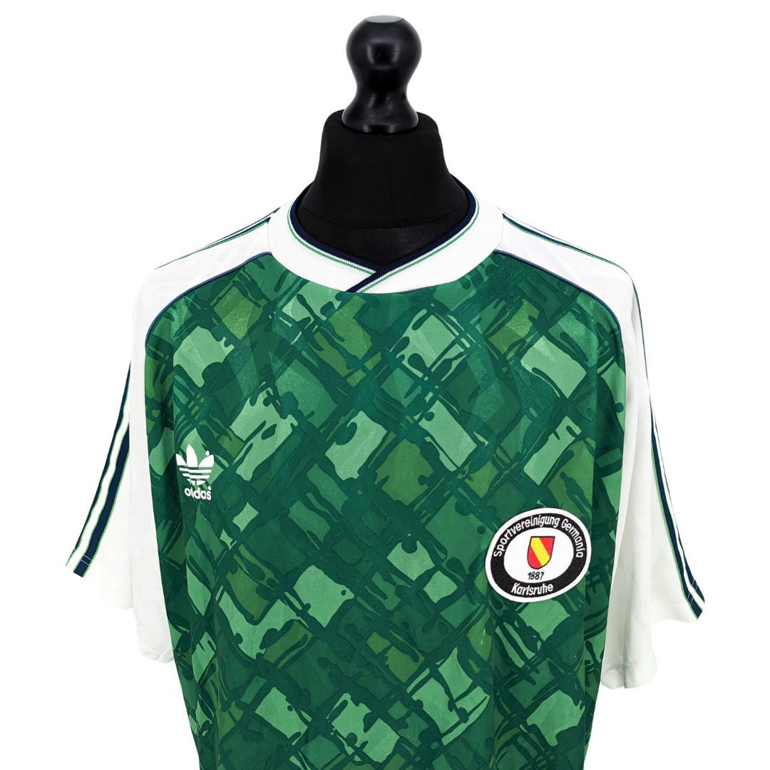 Germania Karlsruhe home football shirt 1990/92 - (XL)