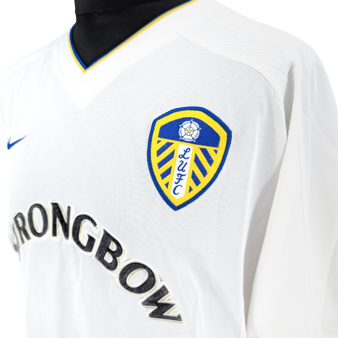 Leeds United home football shirt 2000/02 - (L)