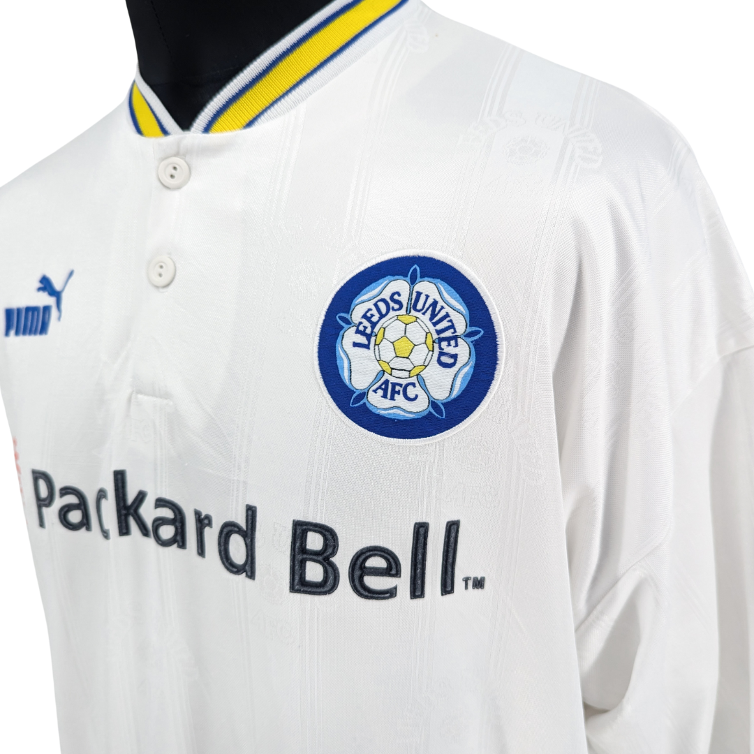 Leeds United home football shirt 1996/98