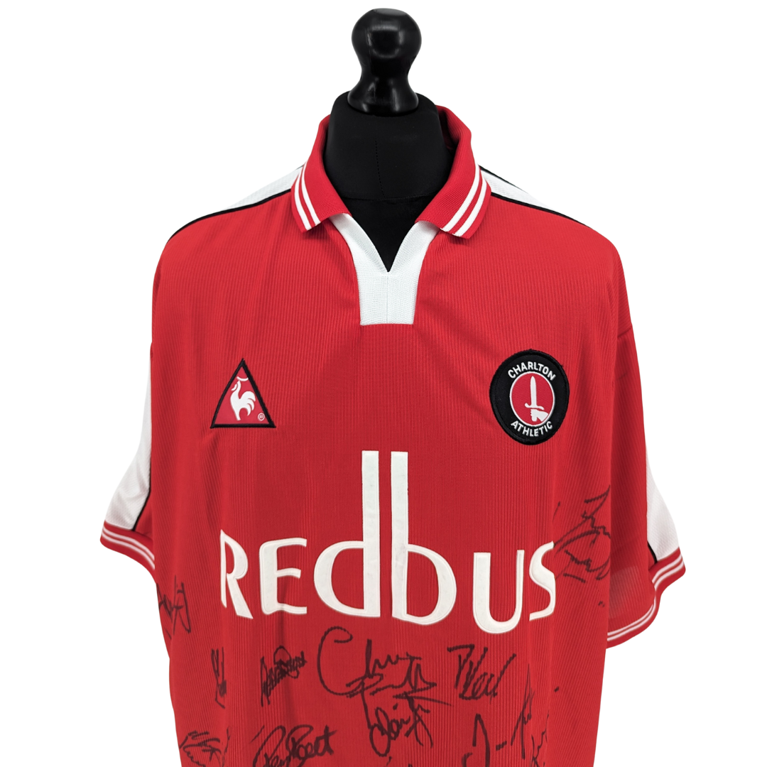 Charlton Athletic signed home football shirt 2000/02