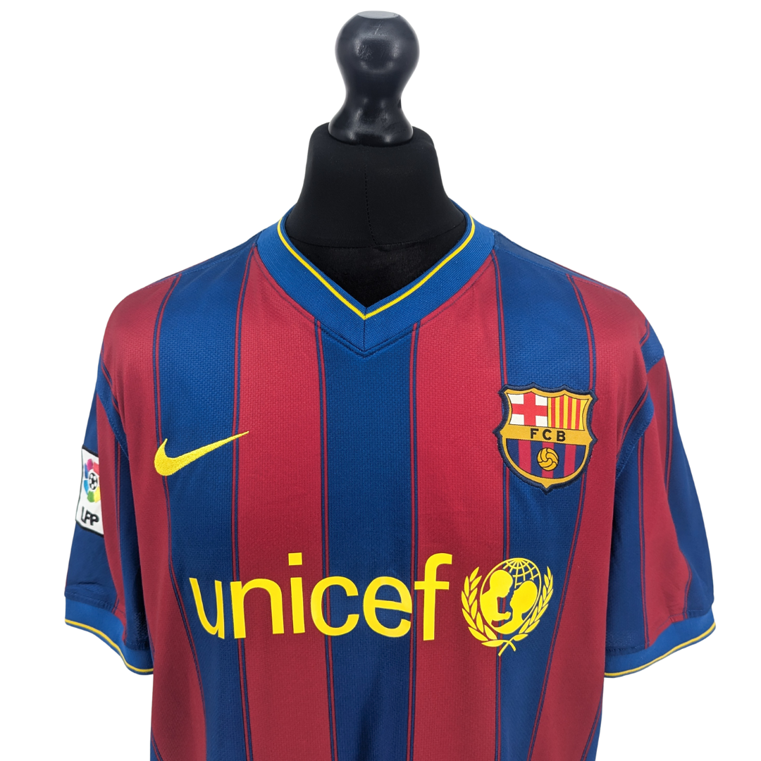 Barcelona home football shirt 2009/10 - (XL)