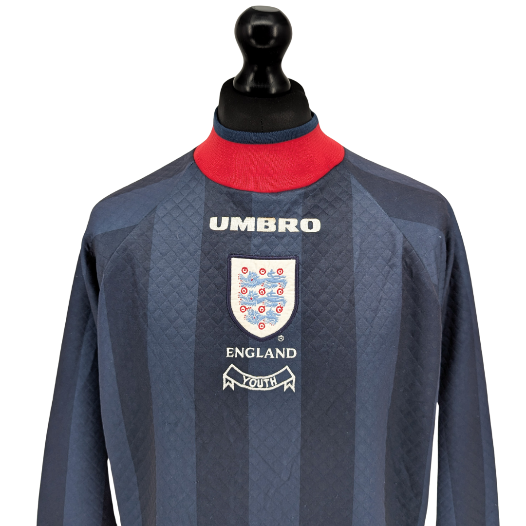 England U17s goalkeeper football shirt 1997/98