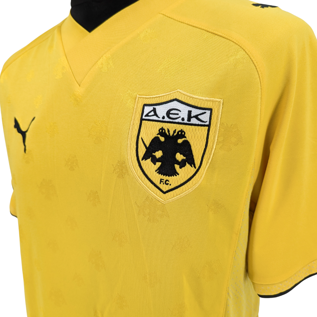 AEK Athens home football shirt 2009/10 - (M)