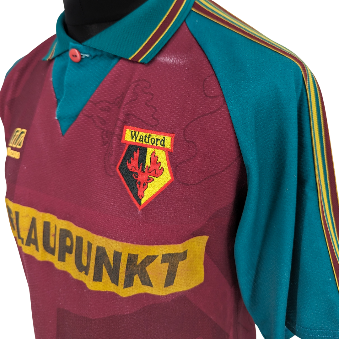 Watford away football shirt 1995/96 - (M)
