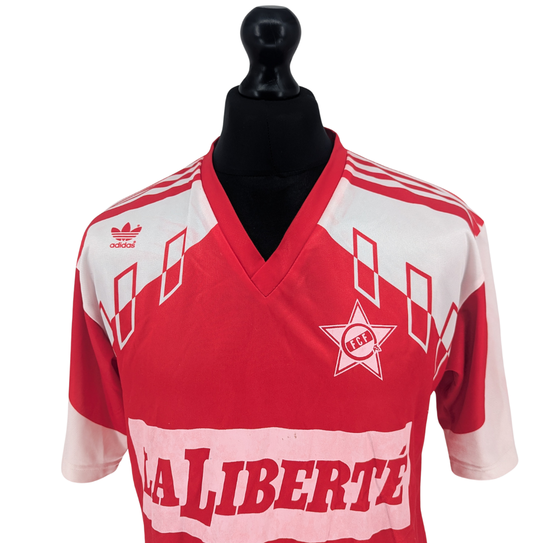 FC Central Fribourg away football shirt 1990/92