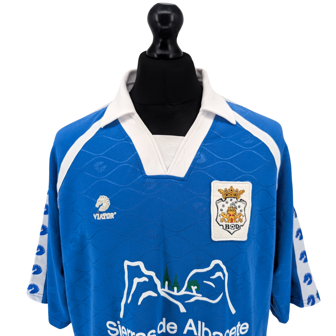 Hellin Deportivo home football shirt 1999/00