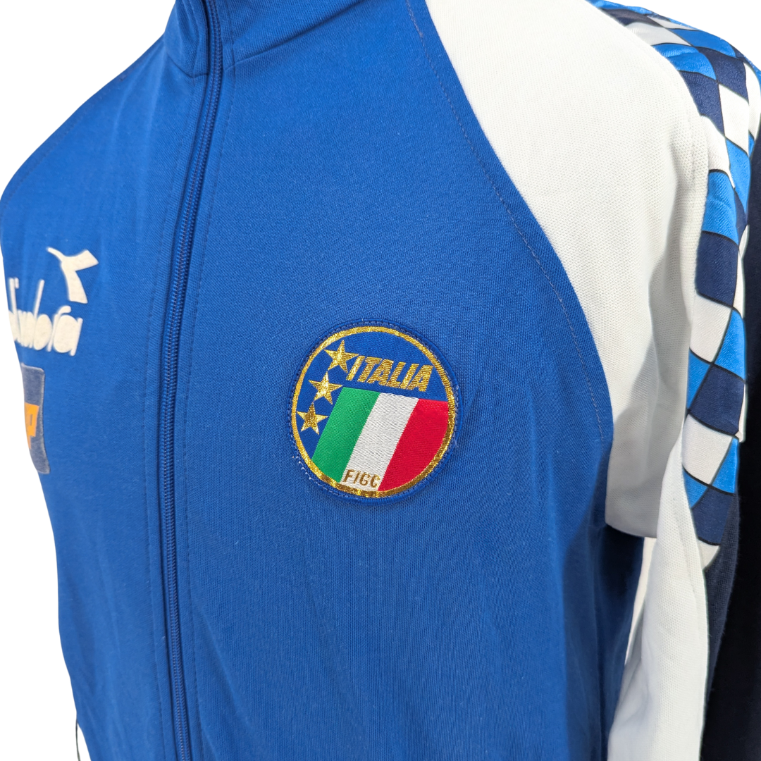 Italy training football jacket 1990/92 - (M)