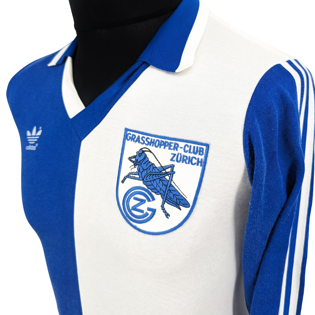 Grasshopper Club Zürich home football shirt 1981/84 - (S)