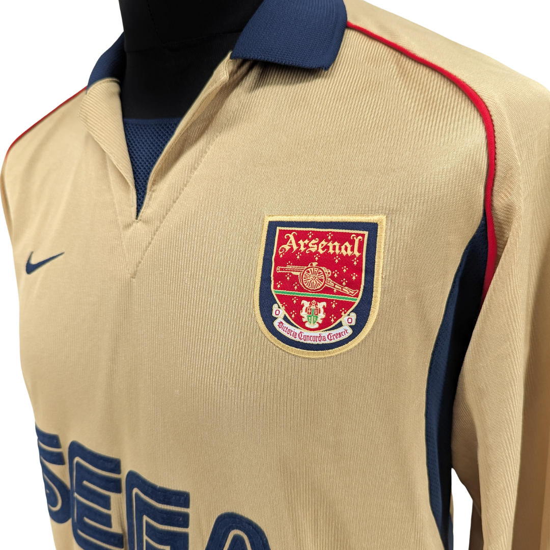 Arsenal away football shirt 2001/02 - (M)