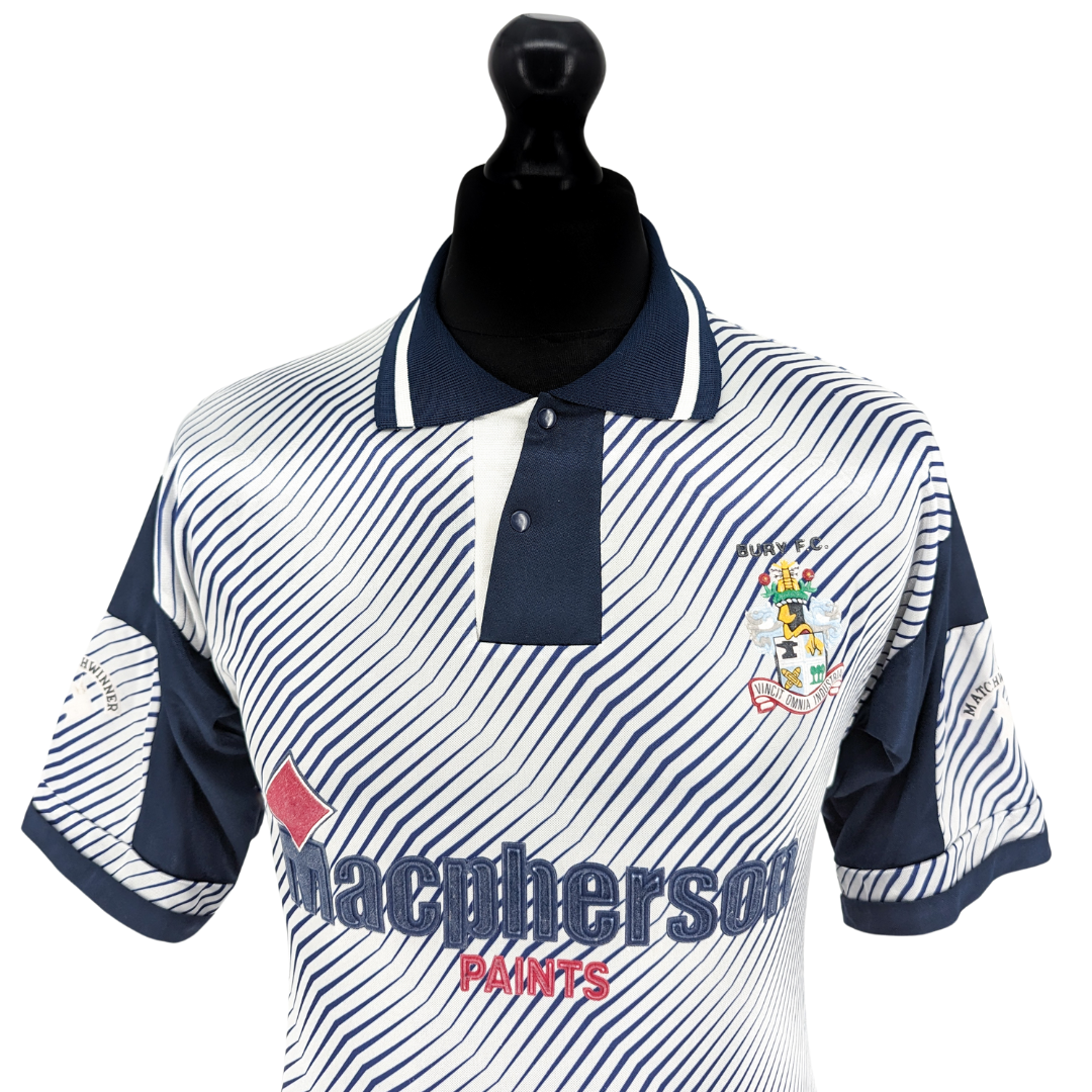 Bury home football shirt 1992/93