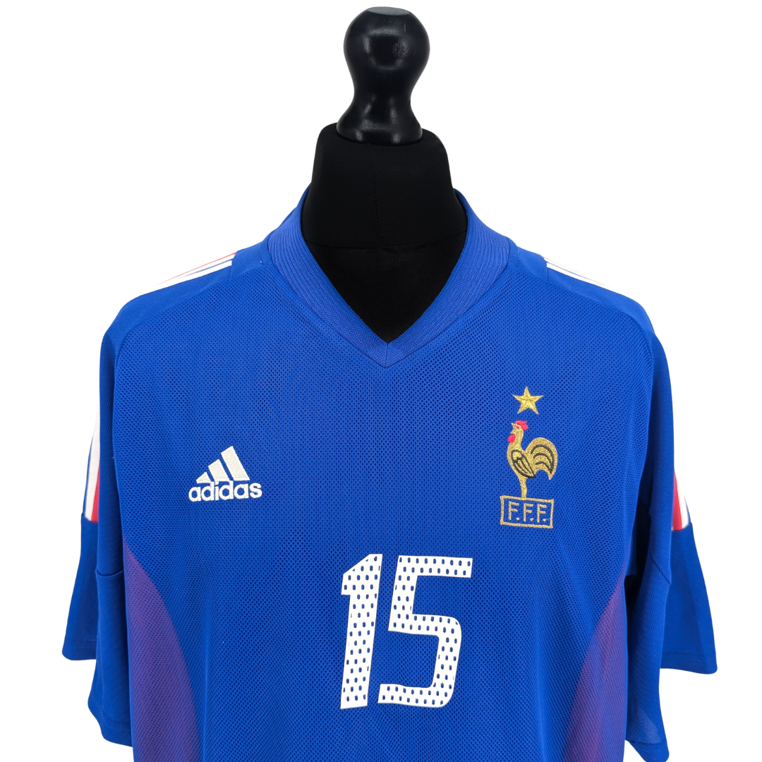 France home football shirt 2002/04