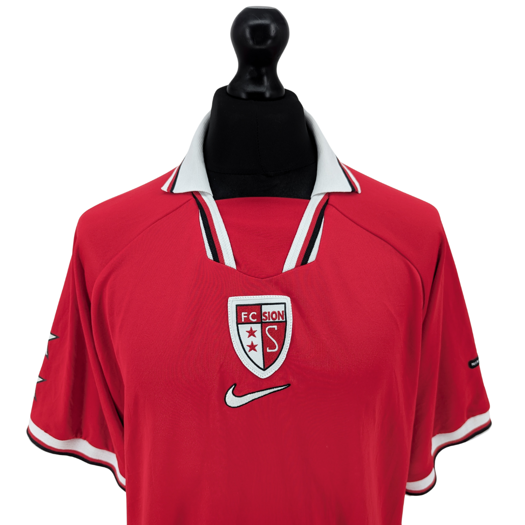 FC Sion away football shirt 1998/00