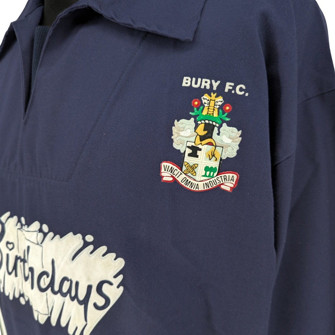 Bury training football drill top 1993/94