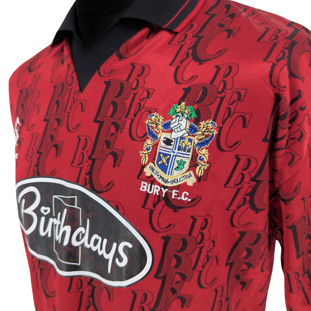 Bury away football shirt 1997/99