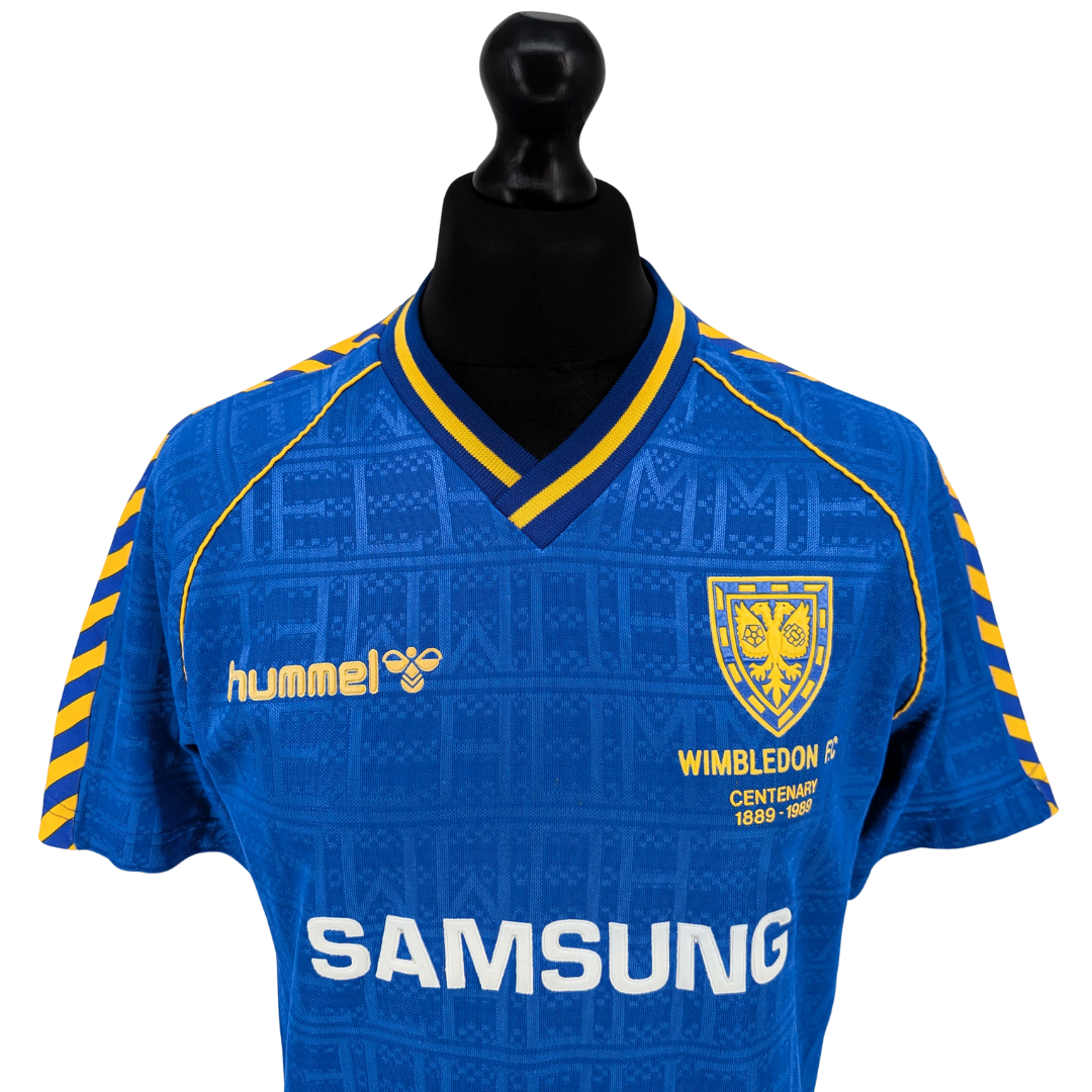 Wimbledon centenary home football shirt 1989/90 - (M)