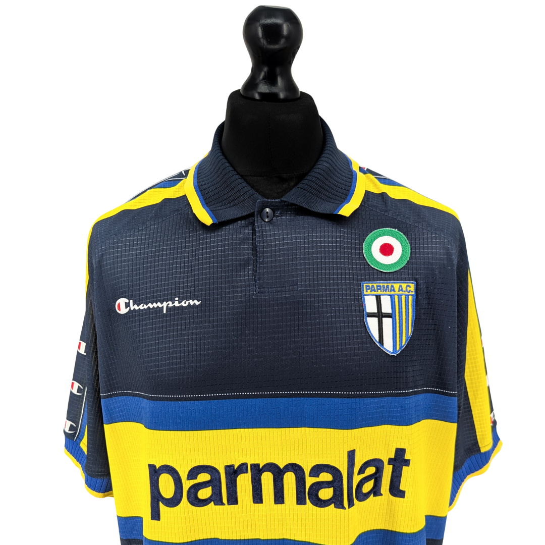 Parma pre-season away football shirt 1999/00
