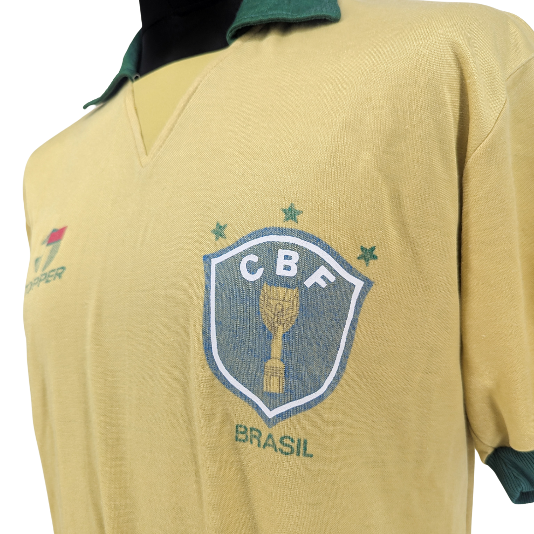 Brazil home football shirt 1988/91