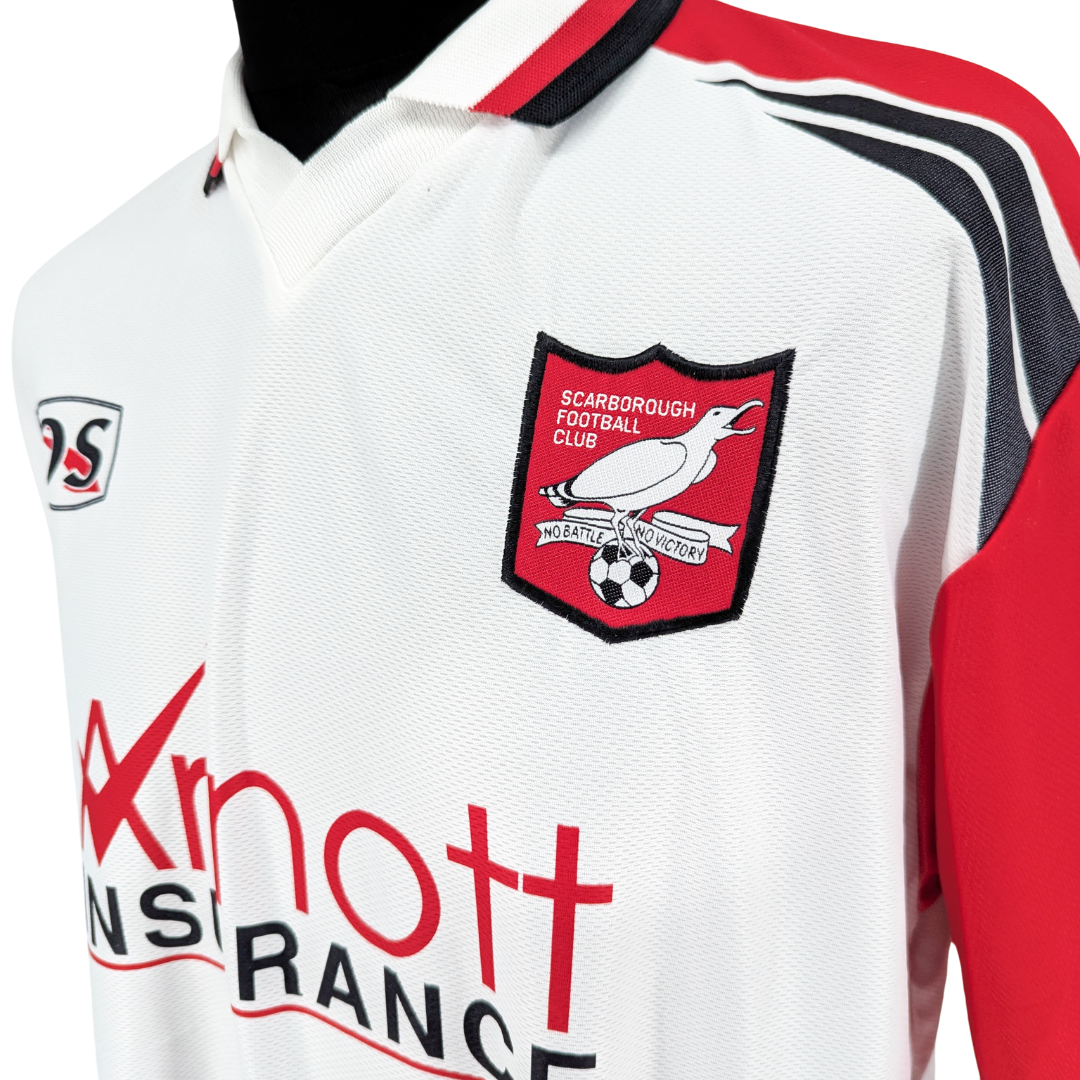 Scarborough FC home football shirt 1998/99