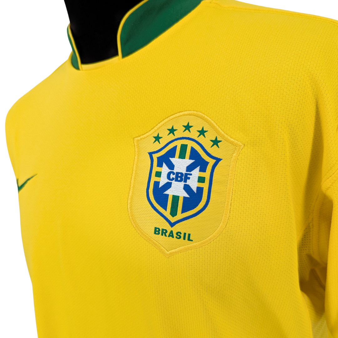 Brazil home football shirt 2008/10 - (L)