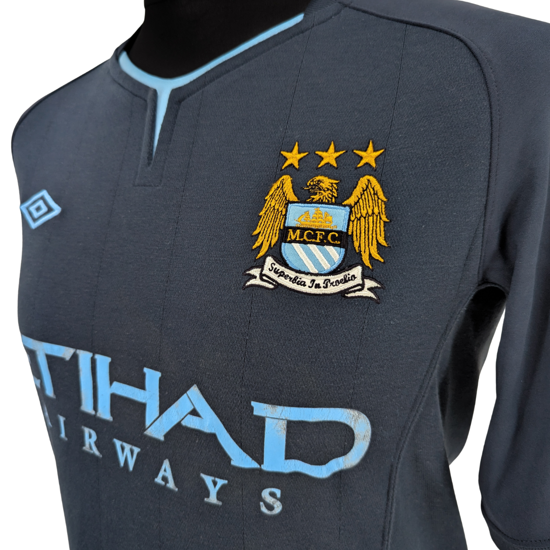 Manchester City away football shirt 2010/12 - (S)