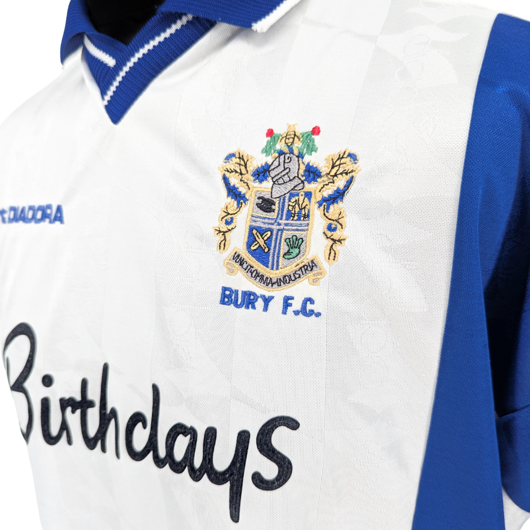 Bury home football shirt 1999/01 - (XL)