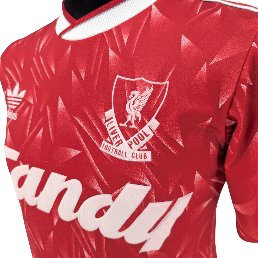 Liverpool home football shirt 1989/91 - (XS)