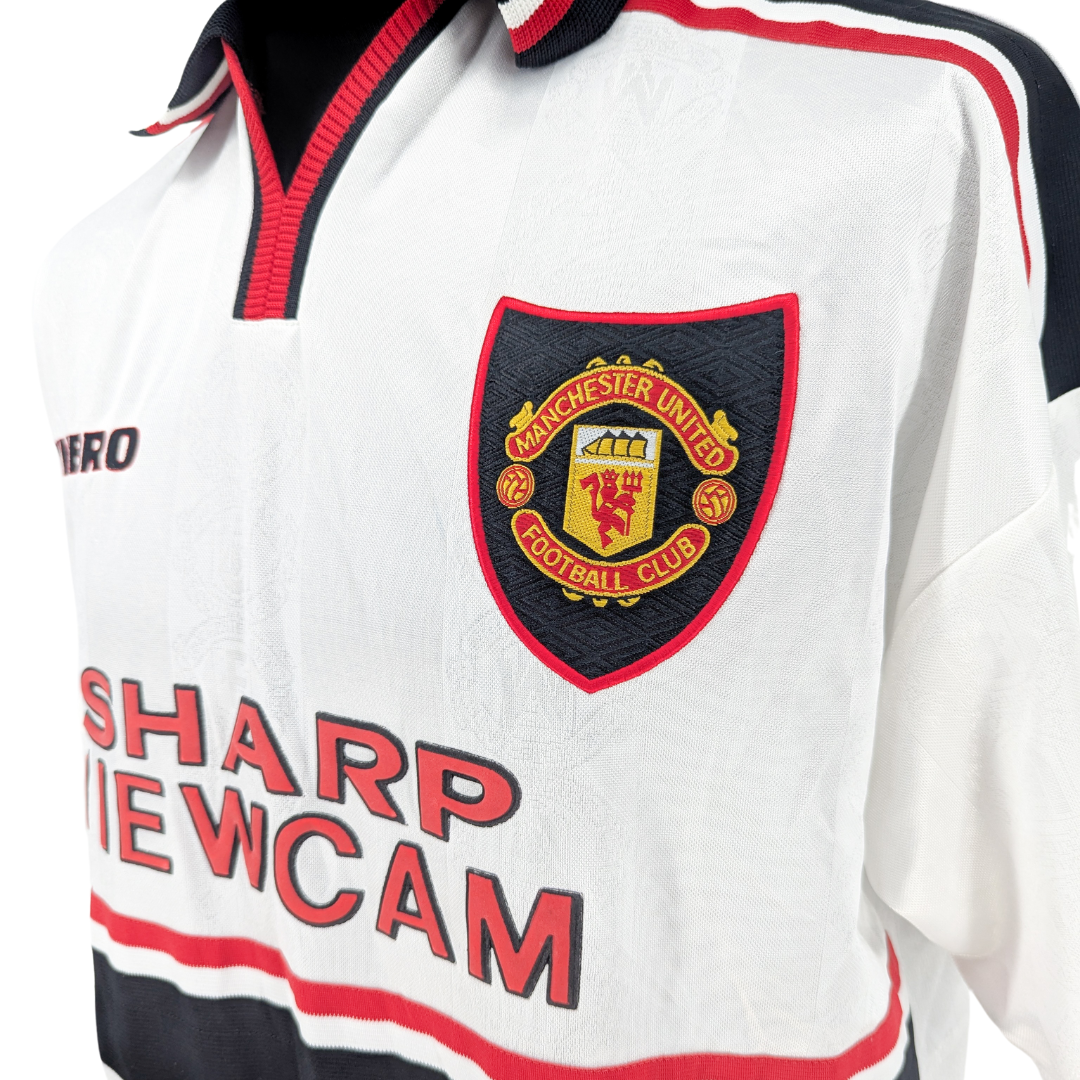 Manchester United away football shirt 1997/99 - (XL)