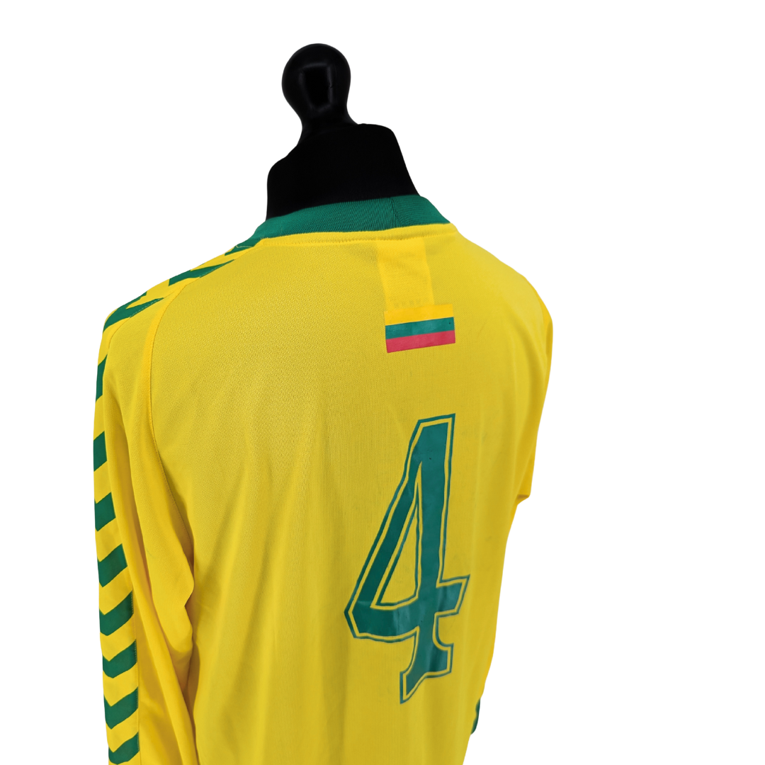 Lithuania home football shirt 2002/04 - (XL)
