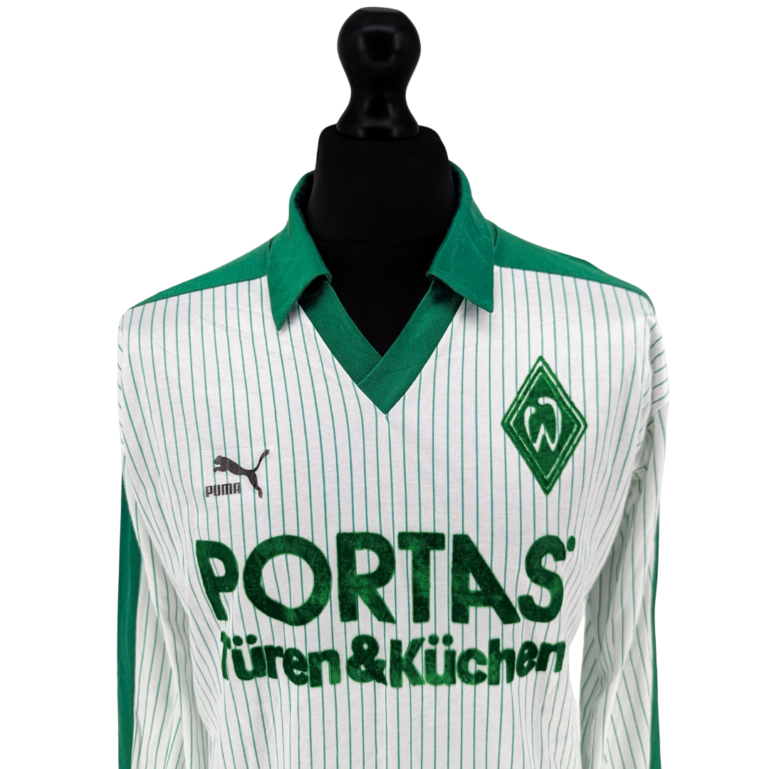 Werder Bremen home football shirt 1986/87 - (L)