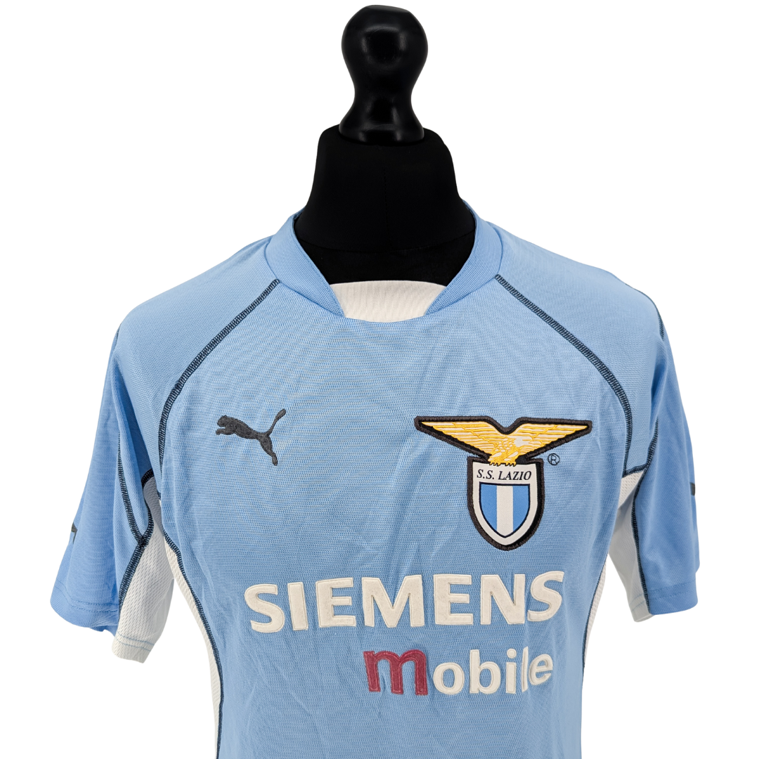 Lazio home football shirt 2001/02 - (M)
