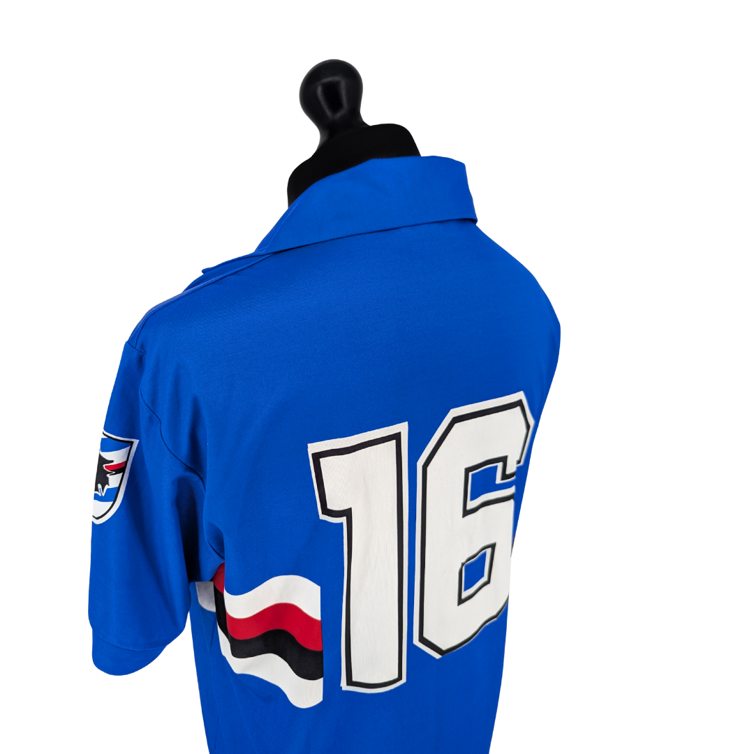 Sampdoria home football shirt 1991/92 - (XXL)