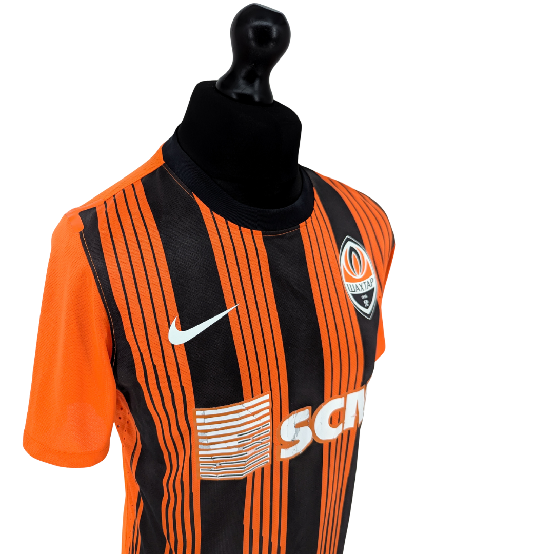 Shakhtar Donetsk signed home football shirt 2011/13 - (L)