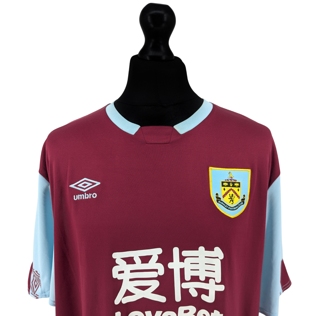 Burnley home football shirt 2019/20 - (XXXL)