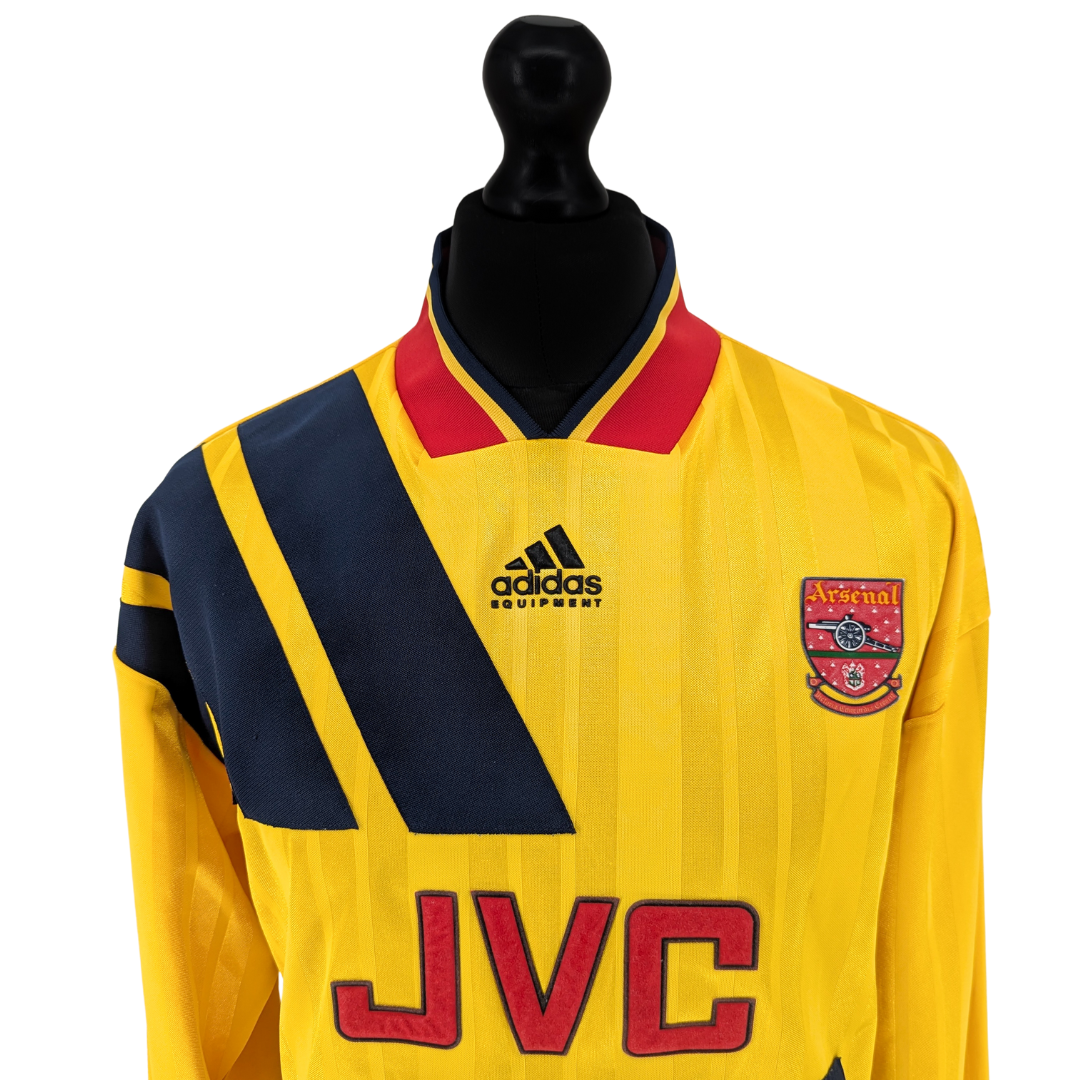 Arsenal away football shirt 1993/94 - (S)
