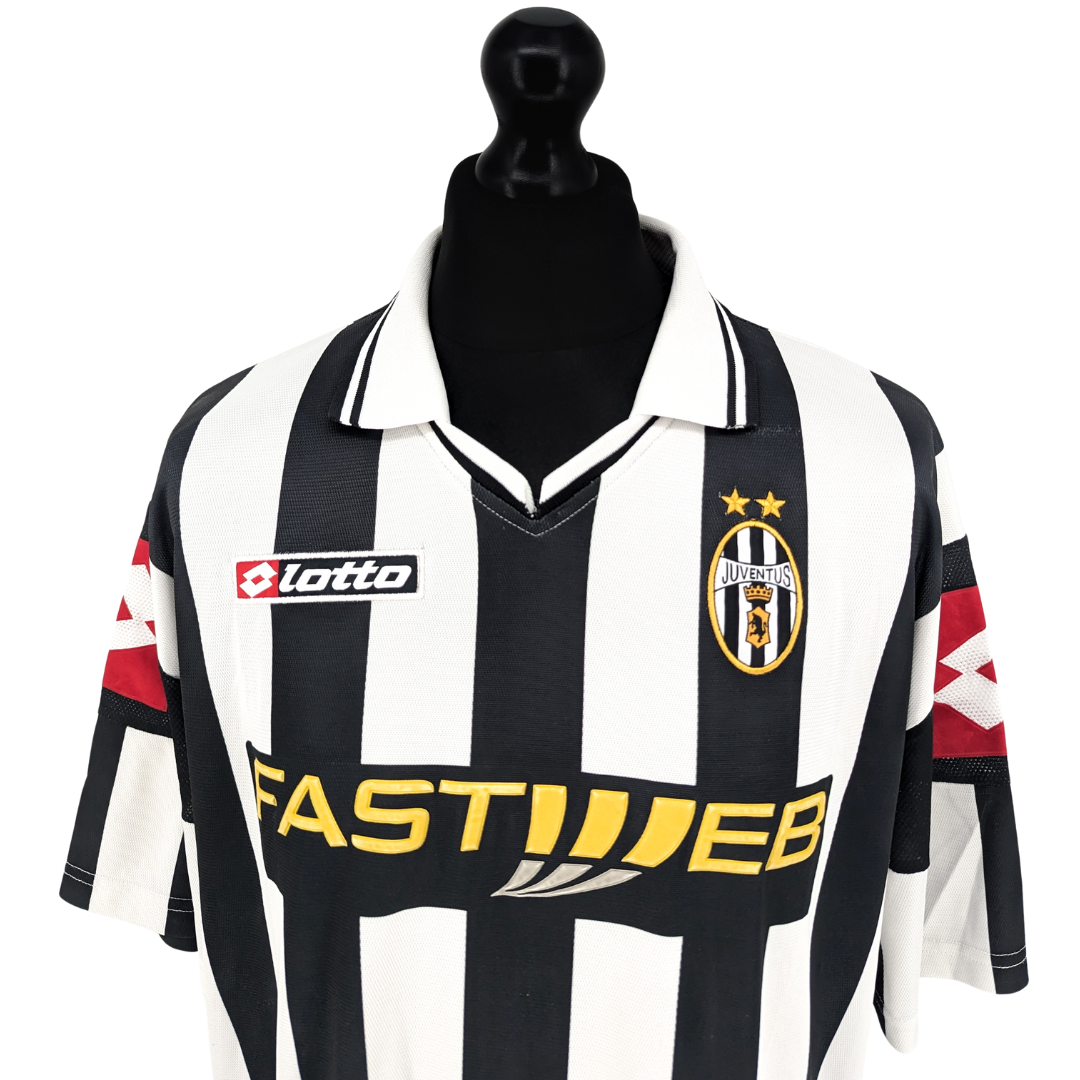 Juventus home football shirt 2001/02 - (XXL)