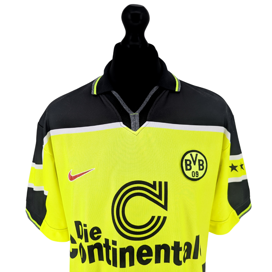 Borussia Dortmund home football shirt 1997/98 - (L)
